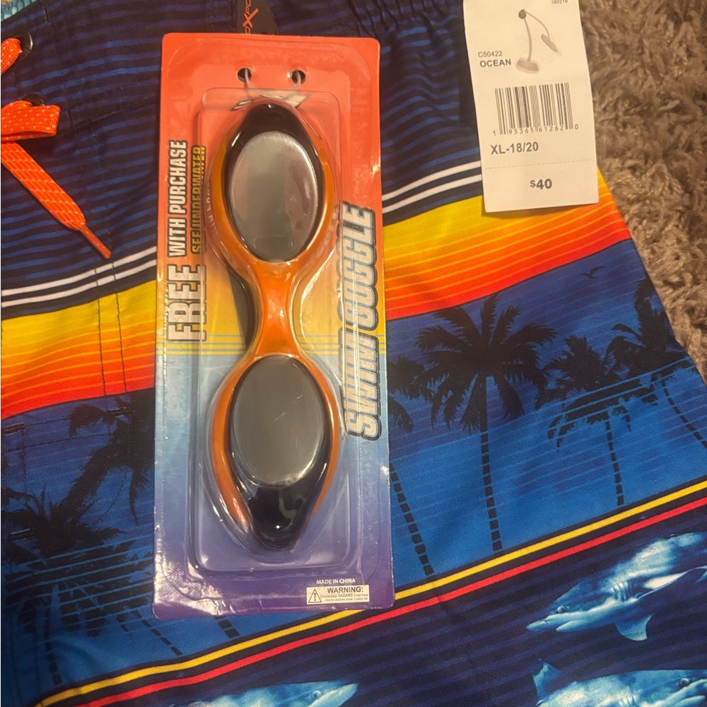 Youth size xl swim shorts new with tags - Picture 3 of 5